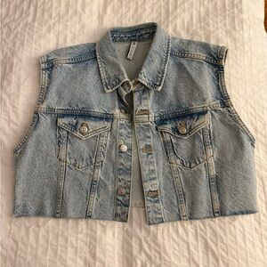 Zara Denim Vest